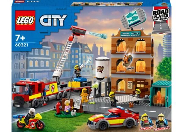 60321-lego-city-1 LEGO City - Brigada de pompieri 60321, 766 piese