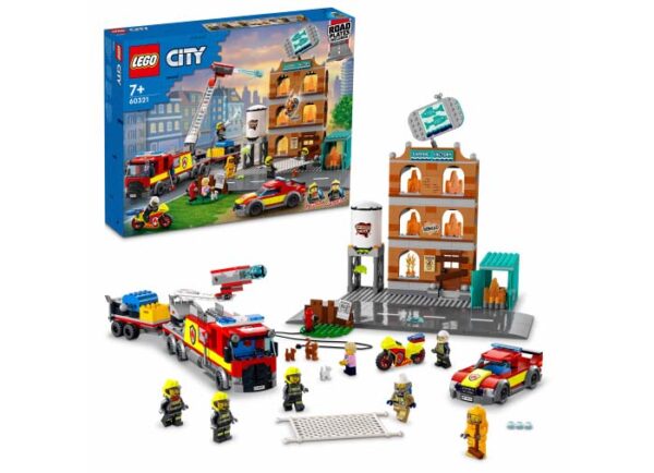 60321-lego-city LEGO City - Brigada de pompieri 60321, 766 piese