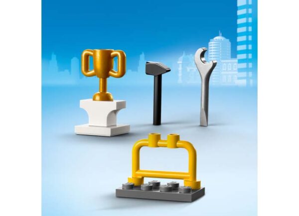 LEGO City - Masina de curse 60322, 46 piese