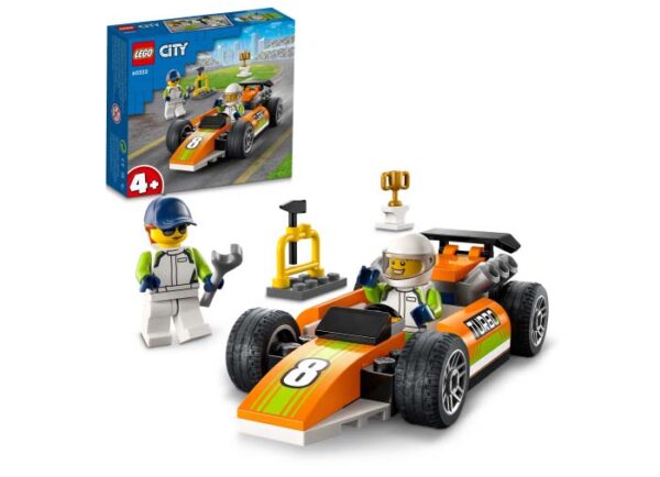 LEGO City - Masina de curse 60322, 46 piese