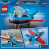 LEGO City - Avion de cascadorii 60323, 59 piese