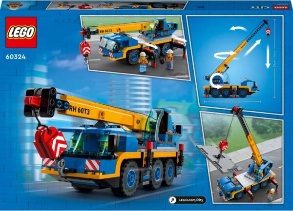 LEGO City - Macara mobila 60324, 340 piese