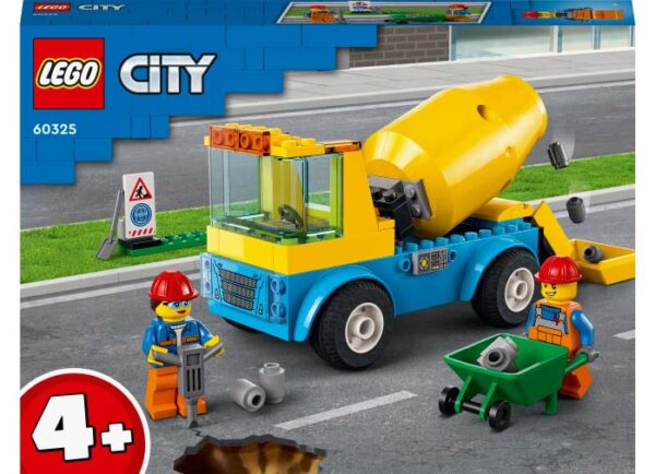 60325-lego-city-1 LEGO City - Betoniera 60325, 85 piese