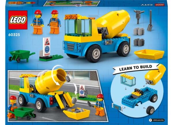 60325-lego-city-2 LEGO City - Betoniera 60325, 85 piese