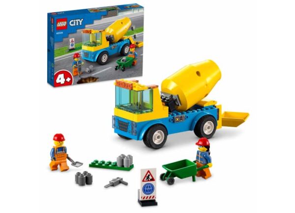 60325-lego-city LEGO City - Betoniera 60325, 85 piese