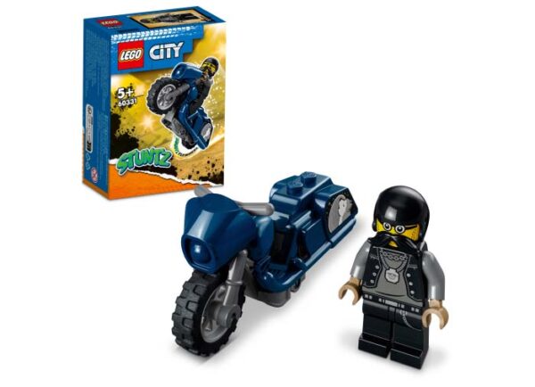 60331-lego-city LEGO City - Motocicleta de cascadorii 60331, 10 piese