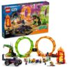 60339-lego-city LEGO City - Arena cu bucla dubla 60339, 598 piese