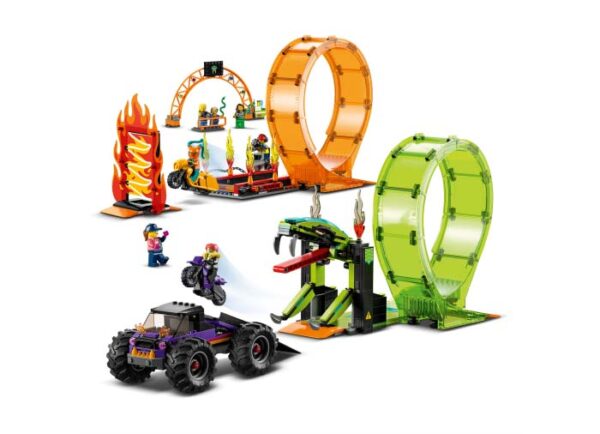 60339-lego-city-4 LEGO City - Arena cu bucla dubla 60339, 598 piese