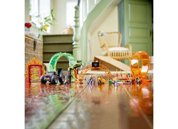 60339-lego-city-5 LEGO City - Arena cu bucla dubla 60339, 598 piese