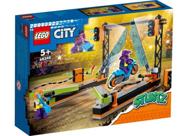 LEGO City - Provocarea cu lame 60340, 154 piese