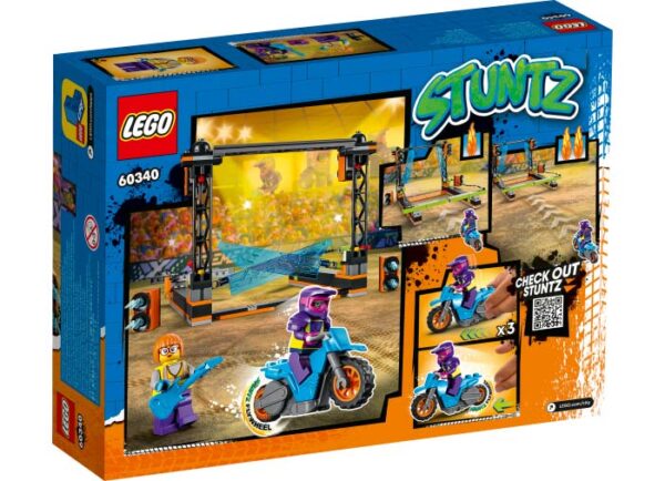 LEGO City - Provocarea cu lame 60340, 154 piese