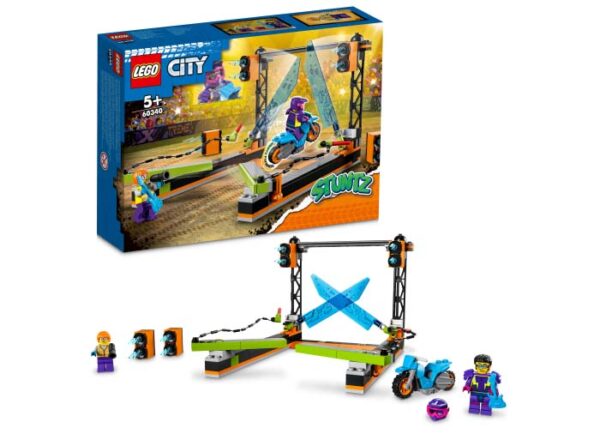 LEGO City - Provocarea cu lame 60340, 154 piese