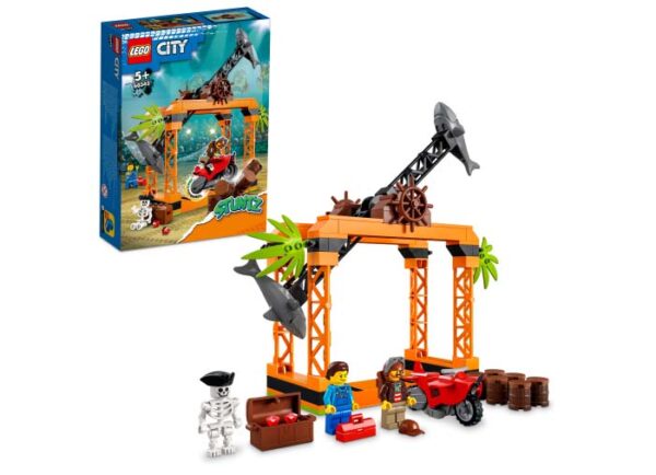 LEGO City - Atacul rechinilor 60342, 122 piese