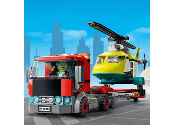60343-lego-city-3 LEGO City - Elicopterul de salvare 60343, 215 piese