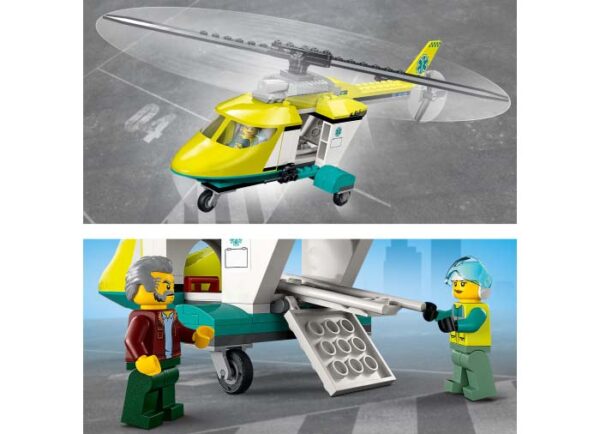 60343-lego-city-5 LEGO City - Elicopterul de salvare 60343, 215 piese