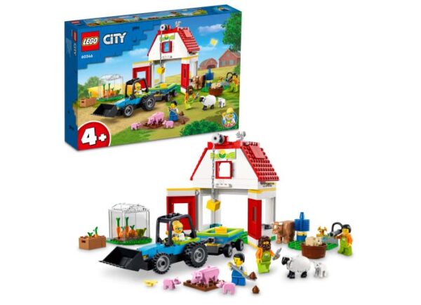 LEGO City - Hambar si animale de ferma 60346, 230 piese
