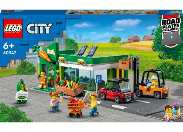 LEGO City - Magazin de alimente 60347, 404 piese