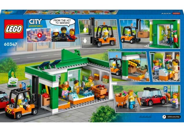LEGO City - Magazin de alimente 60347, 404 piese