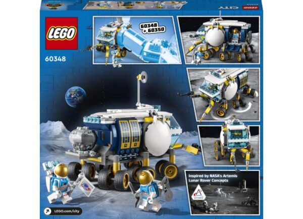 LEGO City - Vehicul Selenar 60348, 275 piese