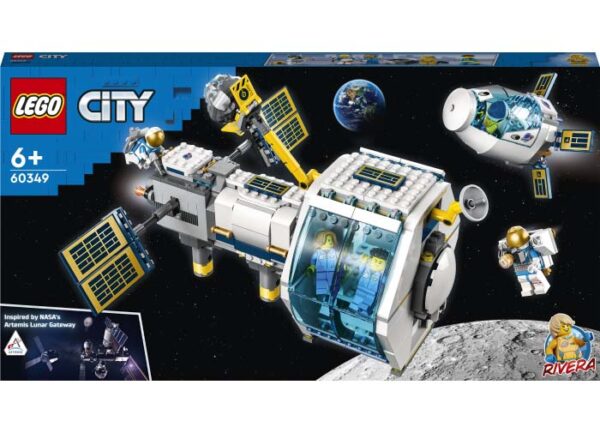 60349-lego-city-1 LEGO City - Statie Spatiala Selenara 60349, 500 piese