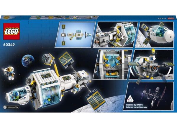 60349-lego-city-2 LEGO City - Statie Spatiala Selenara 60349, 500 piese