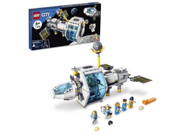 60349-lego-city LEGO City - Statie Spatiala Selenara 60349, 500 piese