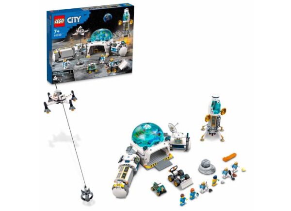 LEGO City - Baza stiintifica de pe luna 60350, 786 piese