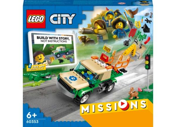 60353-lego-city-1 LEGO City - Misiuni de salvare a animalelor salbatice 60353, 246 piese