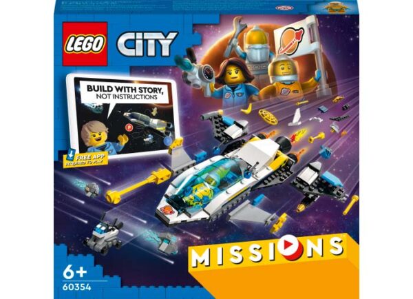 LEGO City - Misiuni de explorare pe Marte 60354, 298 piese