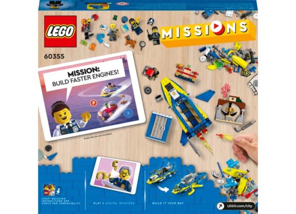 LEGO City - Misiuni acvatice ale politiei 60355, 278 piese