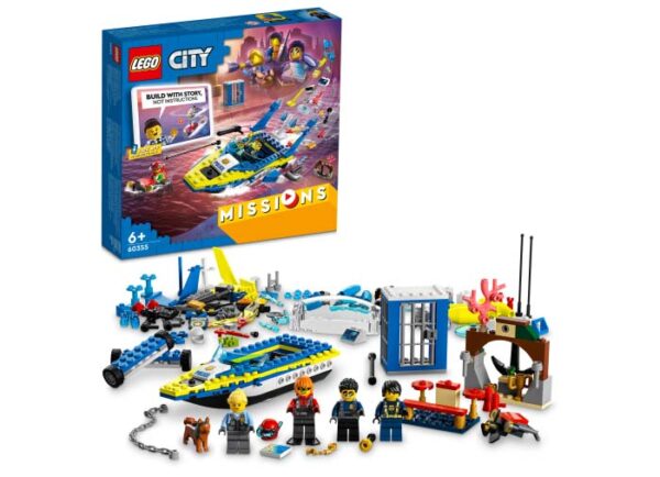 LEGO City - Misiuni acvatice ale politiei 60355, 278 piese