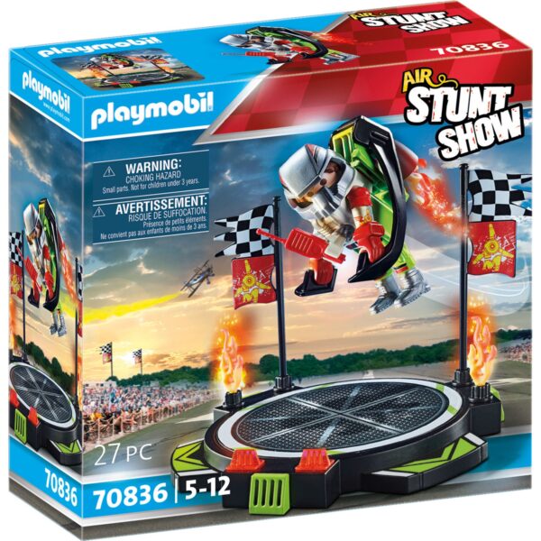 Playmobil - Stunt Show - Cascador Cu Jetpack - PM70836