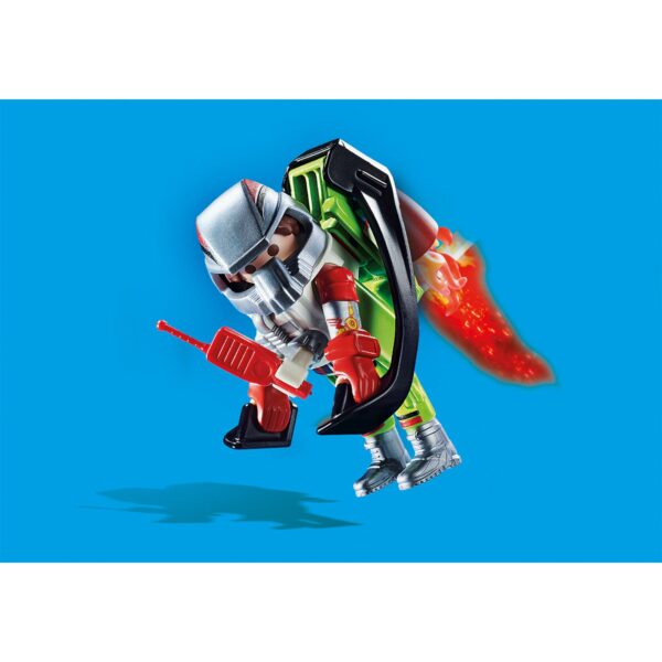Playmobil - Stunt Show - Cascador Cu Jetpack - PM70836