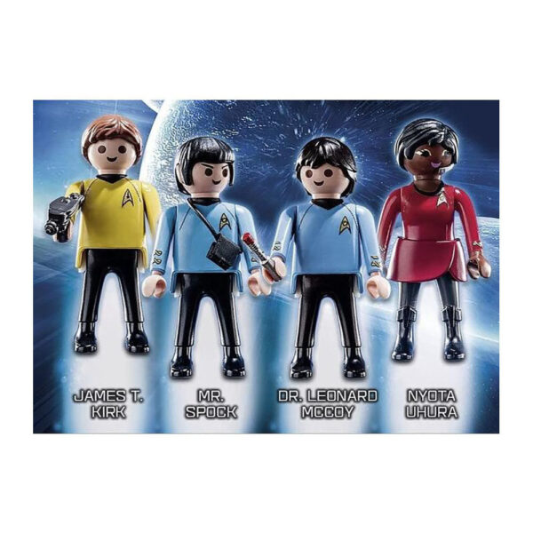 Playmobil - Set 4 Figurine De Colectie Star Trek - PM71155