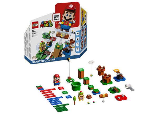 71360-lego-super-mario LEGO Super Mario - Aventurile lui Mario - set de baza 71360, 231 piese