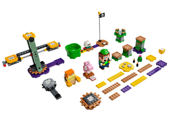 LEGO Super Mario - Aventurile lui Luigi - set de baza 71387, 280 piese