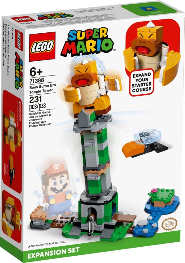 71388_alt1 Lego Super Mario 71388 - Turn basculant seful Sumo Bro