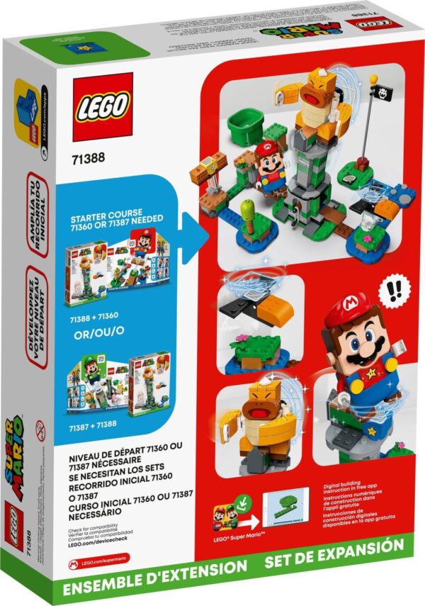 71388_alt8 Lego Super Mario 71388 - Turn basculant seful Sumo Bro
