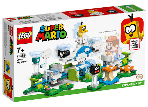 LEGO Super Mario - Lumea lui Lakitu 71389, 484 piese