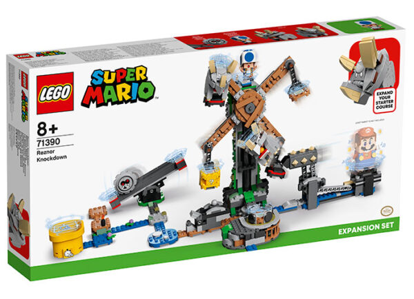 LEGO Super Mario - Daramarea lui Reznor 71390, 862 piese