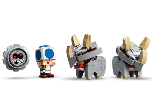 LEGO Super Mario - Daramarea lui Reznor 71390, 862 piese