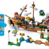 LEGO Super Mario - Set de Extindere Nava Aeriana a lui Bowser 71391, 1152 piese