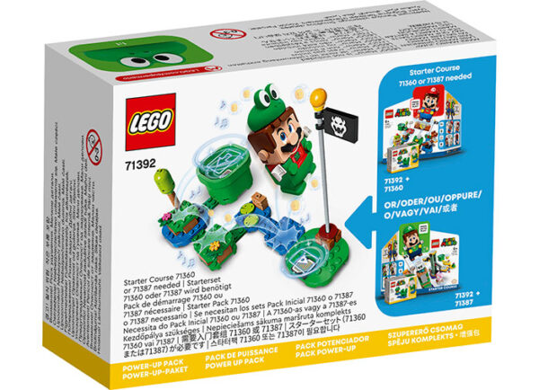 71392-mario-lego-4 LEGO Super Mario - Costum de Puteri: Mario Broasca 71392, 11 piese