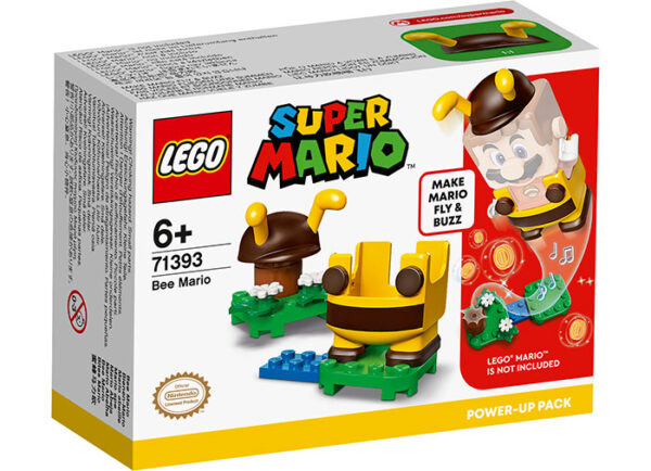 LEGO Super Mario - Costum de Puteri: Mario Albina 71393, 13 piese