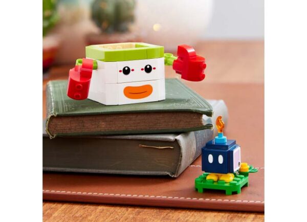LEGO Super Mario - Set de extindere - Masina de clovni a lui Bowser Jr. 71396, 84 piese