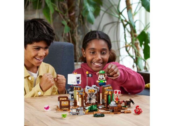 LEGO Super Mario - Set de extindere Luigi's Mansion - Bantuie si cauta 71401, 877 piese