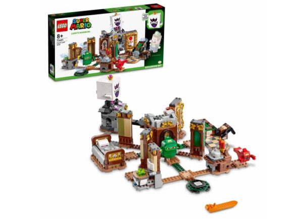 LEGO Super Mario - Set de extindere Luigi's Mansion - Bantuie si cauta 71401, 877 piese