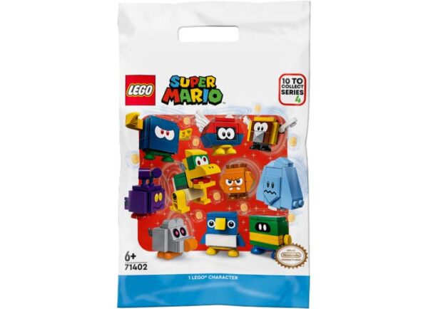 71402-lego-mario-1 LEGO Super Mario - Pachete cu personaje - Seria 4 71402, 29 piese