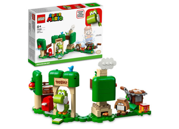 71406-lego-super-mario LEGO Super Mario - Set de extindere - Casa cu cadouri a lui Yoshi 71406, 246 piese