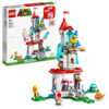 LEGO Super Mario - Set de extindere - Turnul inghetat si costum de pisica Peach 71407, 494 piese